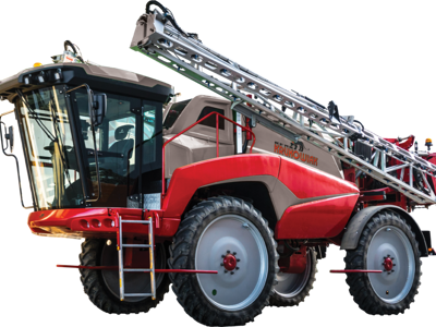 Prvý polský samojízdný postriekovač